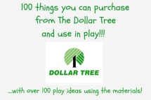 100 Things you can buy at The Dollar Tree and use in play! - Crafts for Kids