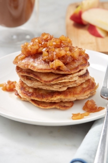 Apple Spiced Pancakes - I love to cook