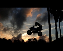 ATV Gets Some Air. - Cars & Motorcyles