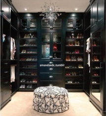 Black closet - Closet Ideas