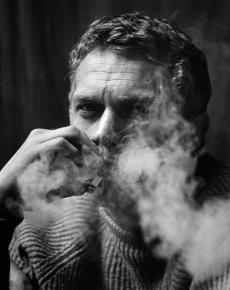 Photo of Steve McQueen by Roy Schatt - Black and White Photographic Portraits