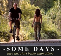 Some days... they just start better than others - Funny