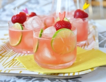 Strawberry Watermelon Cooler - Summer Drinks
