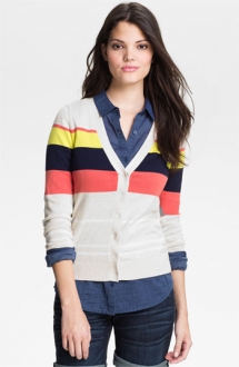 Caslon V Neck Cardigan - Fave Clothing