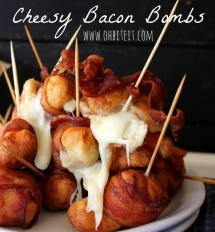Cheesy Bacon Bombs - Bacon makes it better