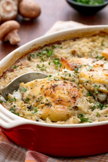 Easy Chicken and Rice Casserole - I love to cook