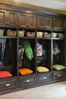 Entranceway cubby organization - For the home