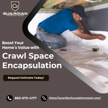 Expert Crawl Space Encapsulation Services - Guardian Foundation Repair - Crawl Space Encapsulation
