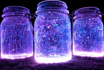 Fairies in a jar - Christmas fun