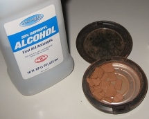 Fixing your broken powder makeup  - Fun stuff to do yourself