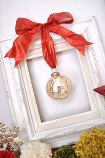 Framed Christmas Ornament  - Christmas Decoration