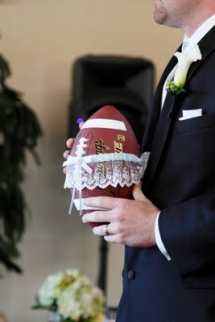 Garter Toss - Wedding reception ideas