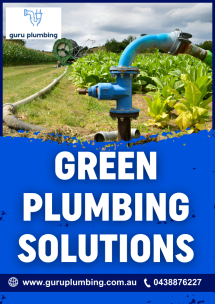 Green Plumbing Solutions-Environmentally Friendly - Plumbing Services