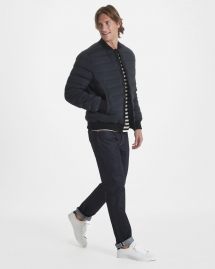 Harrison Stretch Down Bomber Jacket - Man Style