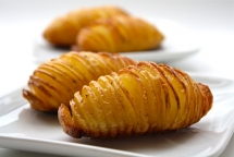 Hasselback Potatoes - Food, Drink and Baking