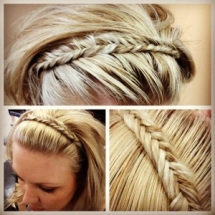 Headband Braid - Fave beauty & hair ideas