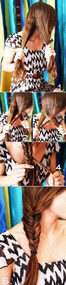 How To - Fishtail Braid - Hair ideas I love
