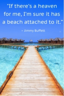 Jimmy Buffett beach quote - Inspiring & motivating quotes