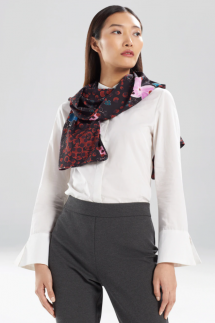 Leopard Orchid Scarf - Clothing, Shoes & Accessories