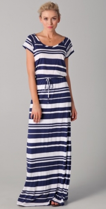 Maritime Stripe Maxi Dress - My style