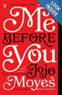 Me Before You by Jojo Moyes - Christmas gift ideas for the Wife