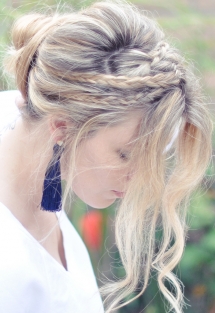 Messy Rope Braids - Hair and Nails