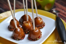 Mini Caramel Apples Recipe - Dessert Recipes