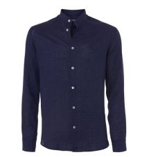 Nero Linen Shirt - Long Sleeve Shirts