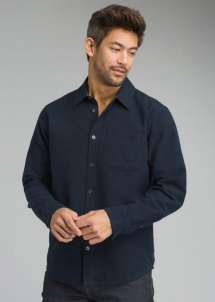 Prana Woodman Men's Button Down Shirt - Long Sleeve Shirts