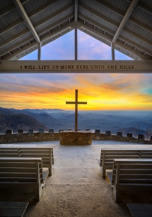 Pretty Place Chapel - Blue Ridge Mountain - South Carolina - Beautiful places
