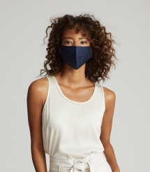 Reusable 3-Layered Fabric Face Mask - Clothing, Shoes & Accessories