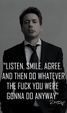Robert Downey Jr quote - Quotes & other things