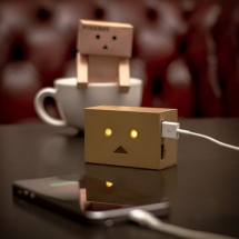 Robot Head Portable phone charger - My Favourite Things