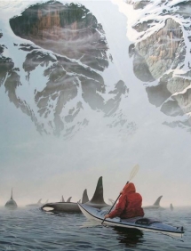 Sea kayaking with killer whales  - I will do this