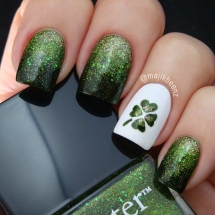 St Patrck's Day Nail Design - Nail Art