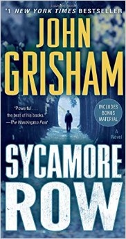 Sycamore Row by John Grisham - Books to read