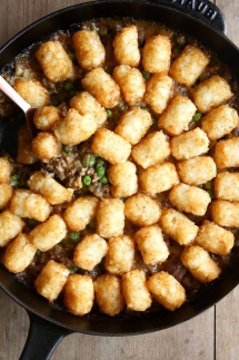 Tater Tot Casserole - I love to cook