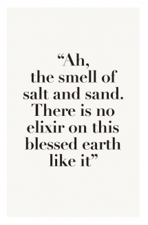 the smell of salt and sand - Travel