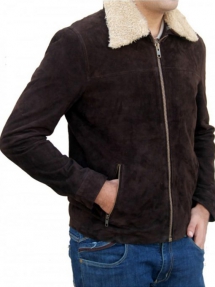 The Walking Dead Rick Grimes Brown Leather Jacket - Unassigned