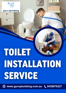 Upgrade Your Bathroom with Toilet Installation Service - Plumbing Services