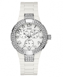 Womens white Guess watch - Christmas gift ideas for the Wife