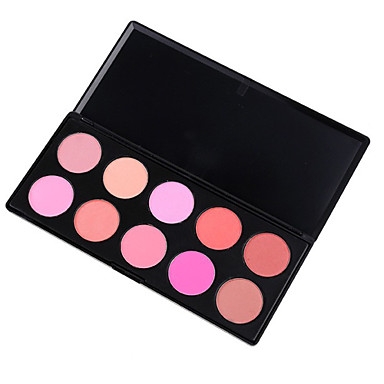 10 Colors Makeup Blush Blusher Powder Palette - Finding Color