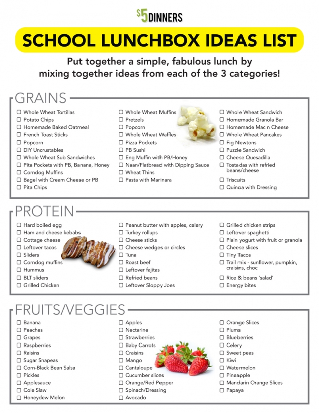 31 Days of School Lunches - Image 2