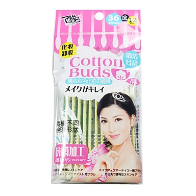 (36 Pcs/Box) Makeup Cotton Stick