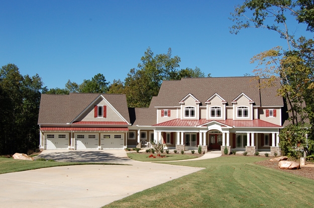 4 beadroom, 4 bath country house plan