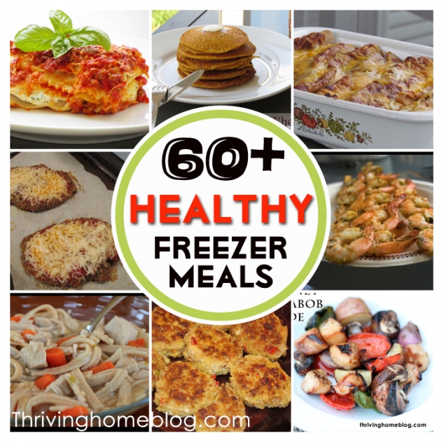 60+ Healthy Freezer Meals