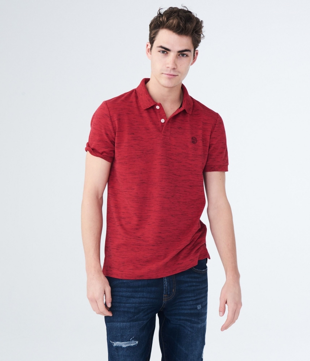 A87NY Stretch Pique Polo