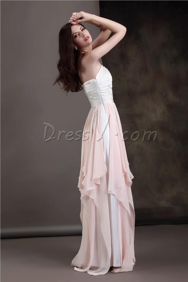 A-line Empire Waist Strapless Floor-Length Luba s Mother of the Bride Dress 