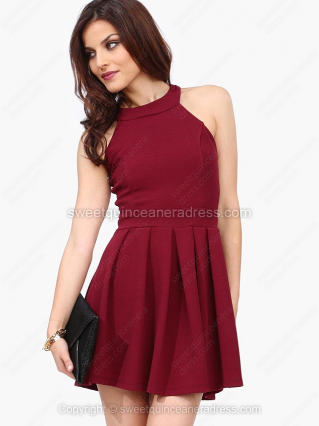 A-line Straps Silk-like Satin Short/Mini Ruched Party Dresses