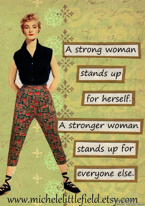 A strong woman